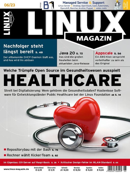 Title details for Linux Magazin germany by Computec Media GmbH - Available